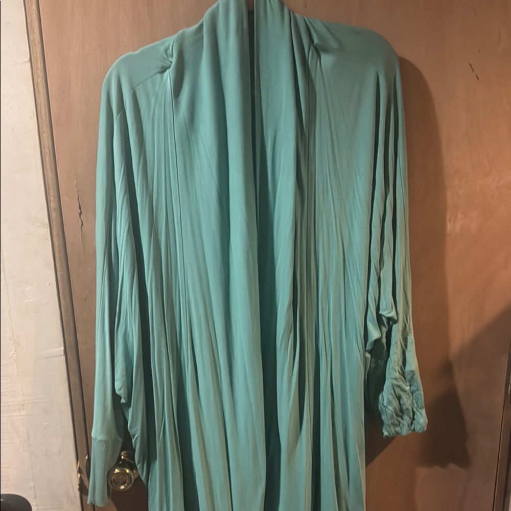 Torrid sage  Draped Long Sleeve cardigan